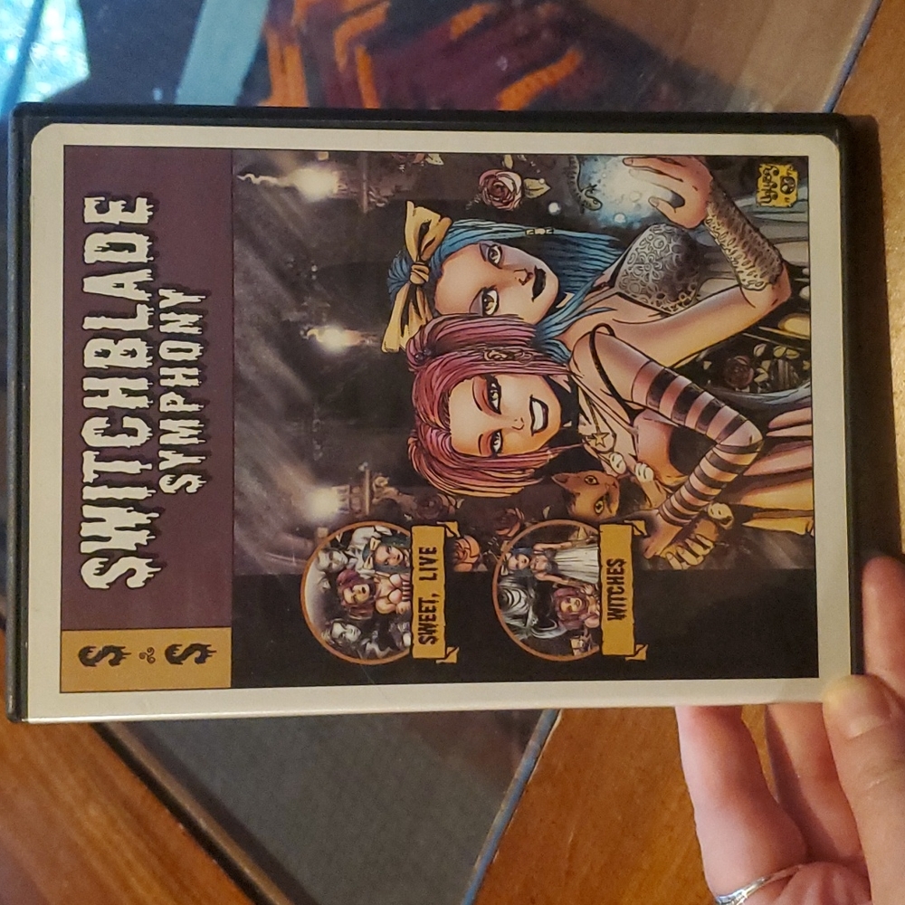 Switchblade symphony sweet little witches dvd rare